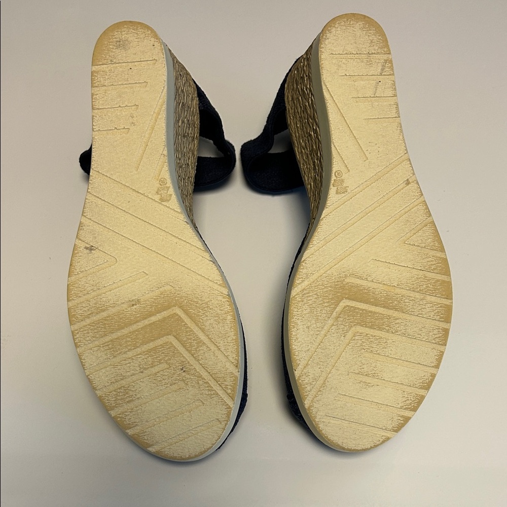 CHARLESTON SHOE CO. Dark Blue Espadrilles - Picture 3 of 4